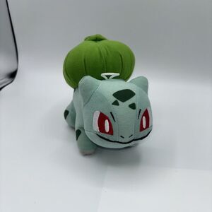 Pokemon Pikachu Bulbasaur Plush Stuffed Animal 6.5" Toy Kids Soft Video Preown